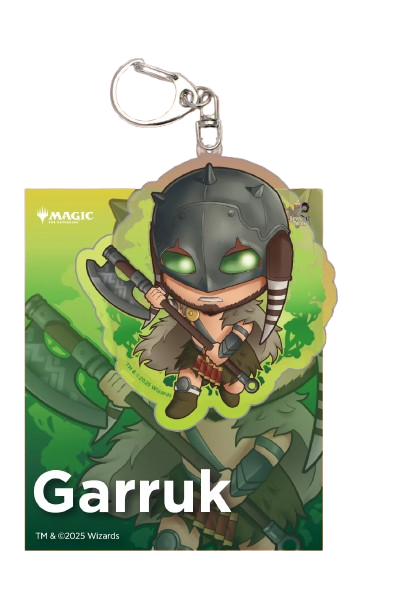 MTG Acrylic Plainswalkers Keychain - Garruk