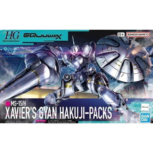 Gunpla GQX Xavier`s Gyan Hakuji HG 1/144