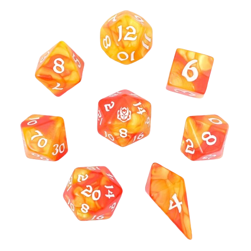 8pcs RPG dice set-Fae Candy