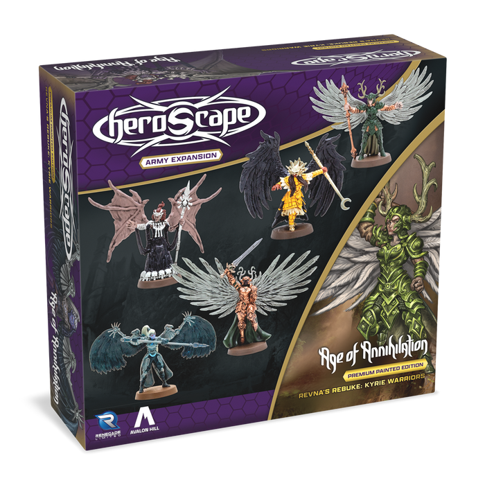 Heroscape: Revna`s Rebuke: Kyrie Warriors (prepainted)