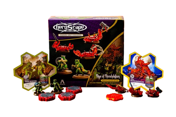 Heroscape: Molten Crustaceans and Tanuki Tricksters (Prepainted)