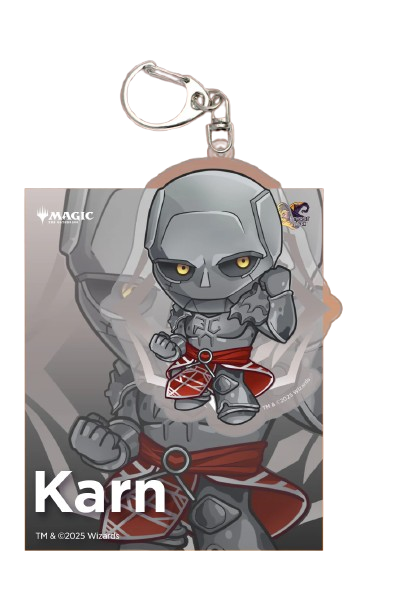 MTG Acrylic Plainswalkers Keychain - Karn