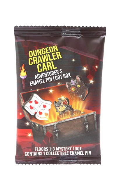 Dungeon Crawler Carl Adventurer`s Pin Loot Box: Floors 1-3