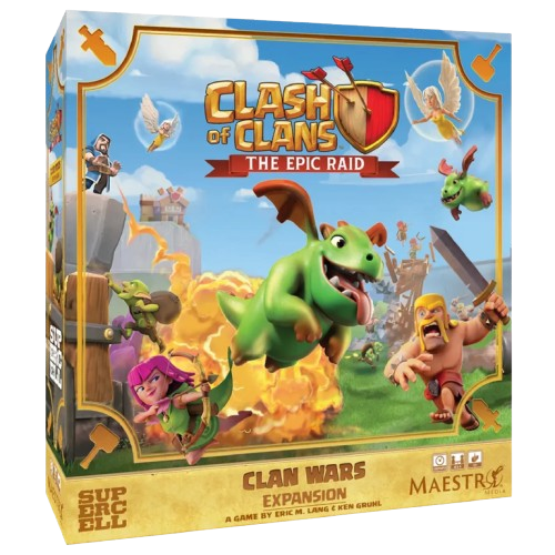 Clash of Clans: The Epic Raid: Clan Wars Expansion
