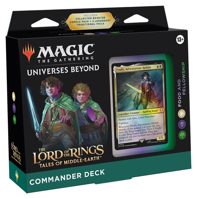 Magic the Gathering CCG: Lord of the Rings Commander Deck - Food and Fellowship