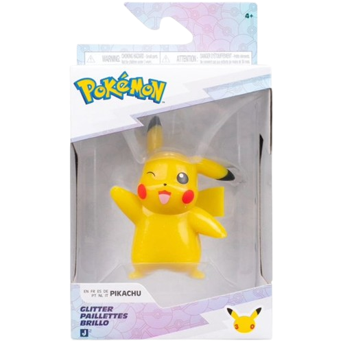 Pokemon 30th Anniversary - 3" Glitter Battle Figure