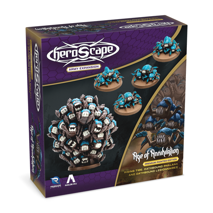 Heroscape: Rising Tide: Oathbound Phalanx and Legionaires (prepainted)