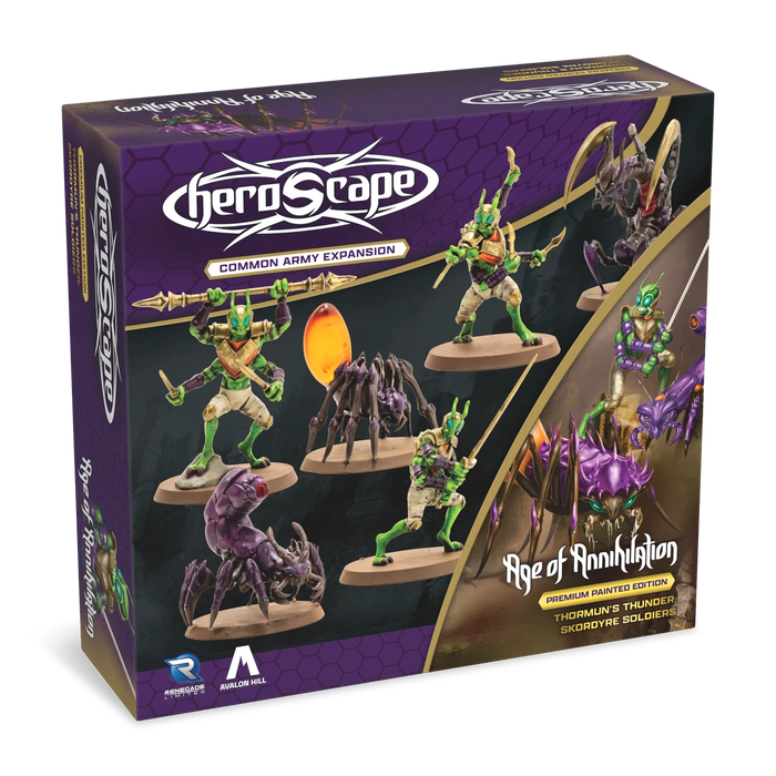 Heroscape: Skordyre Soldiers Common Army Expansion Painted