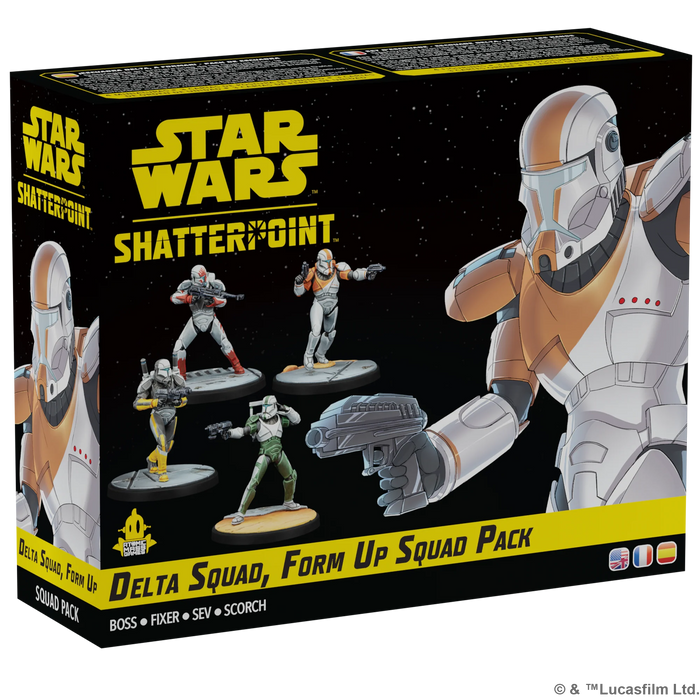 Star Wars: Shatterpoint - Delta Squad Form Up Squad Pack
