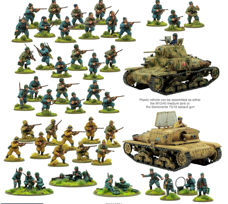 Italian Army/Blackshirts Starter Army