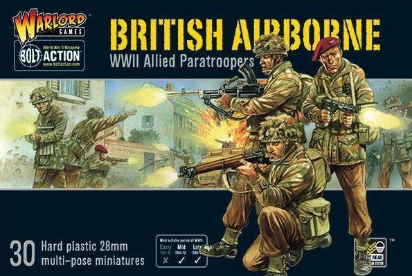 British Airborne WWII Alied Paratroopers