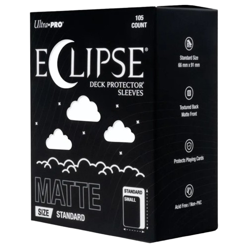 Deck Protector Sleeves: Eclipse Matte - Arctic White (105)