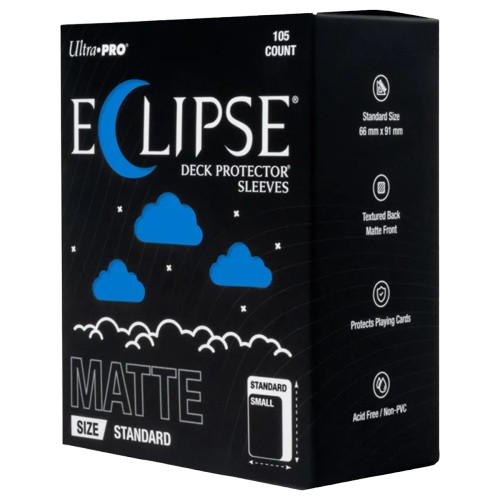 Deck Protector Sleeves: Eclipse Matte - Pacific Blue (105)