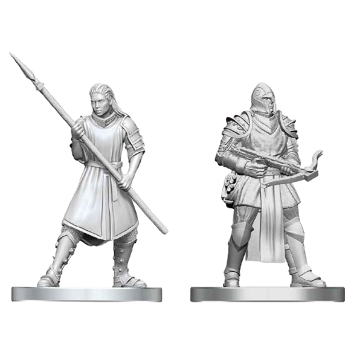 Dungeons and Dragons Nolzur`s Marvelous Unpainted Miniatures: W29 Town Guards