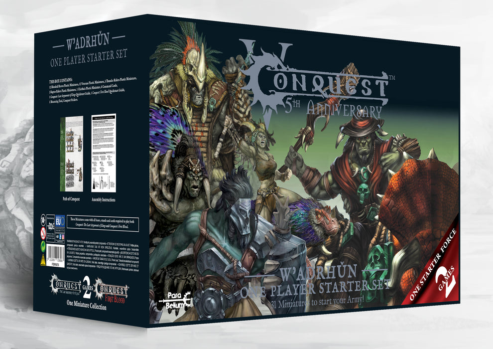 Conquest - W’adrhŭn: 5th Anniversary Supercharged Starter Set