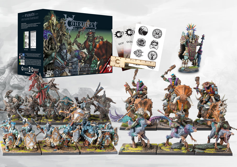 Conquest - W’adrhŭn: 5th Anniversary Supercharged Starter Set