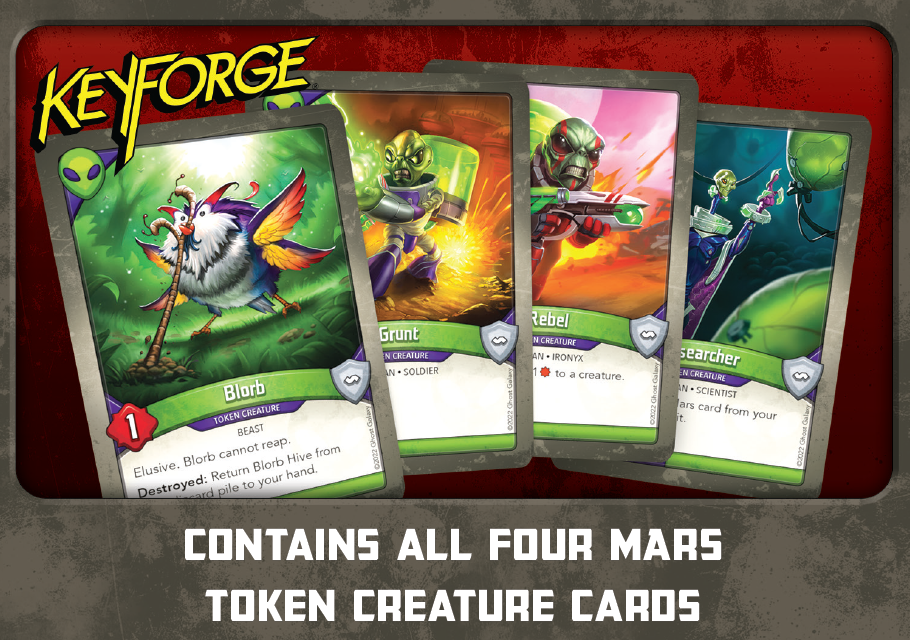 Keyforge - Token Creature Card Set (Mars)