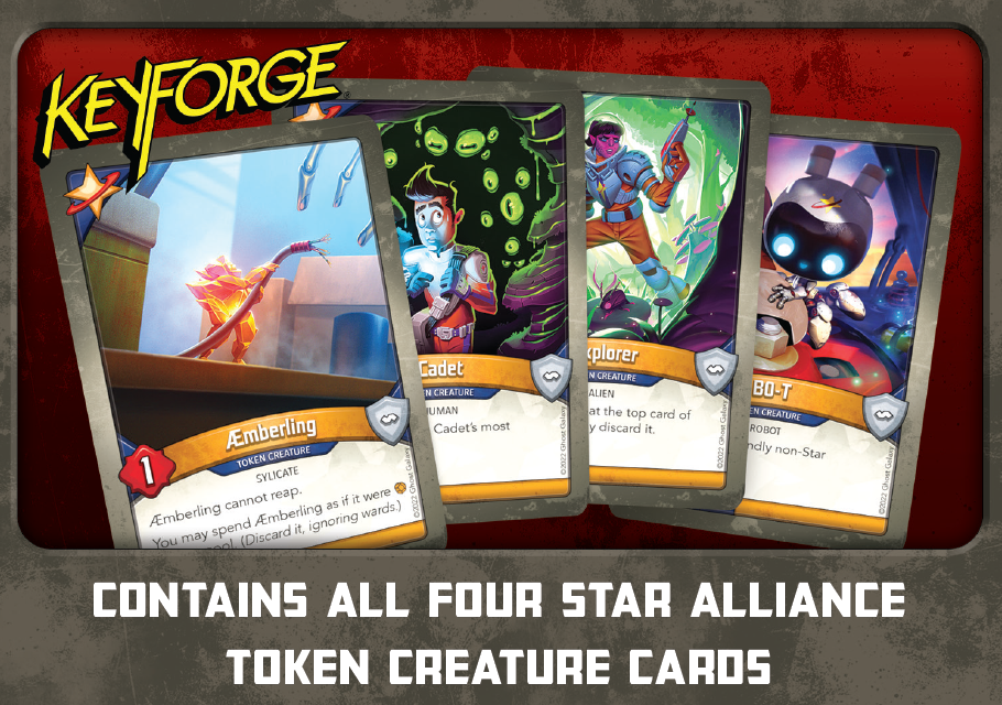 Keyforge - Token Creature Card Set (Star Alliance)