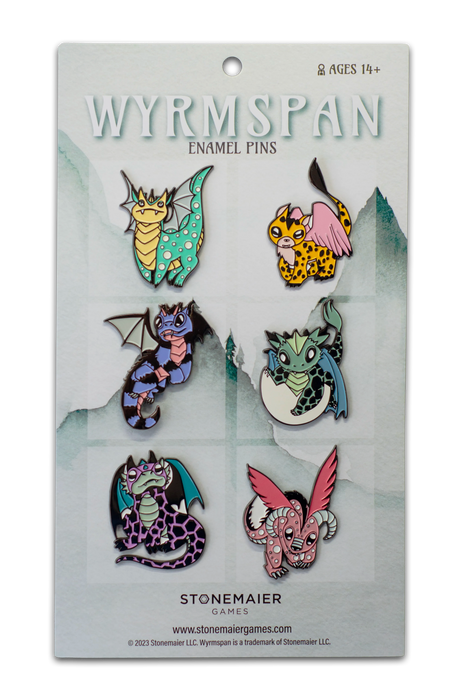 Wyrmspan: Enamel Pins
