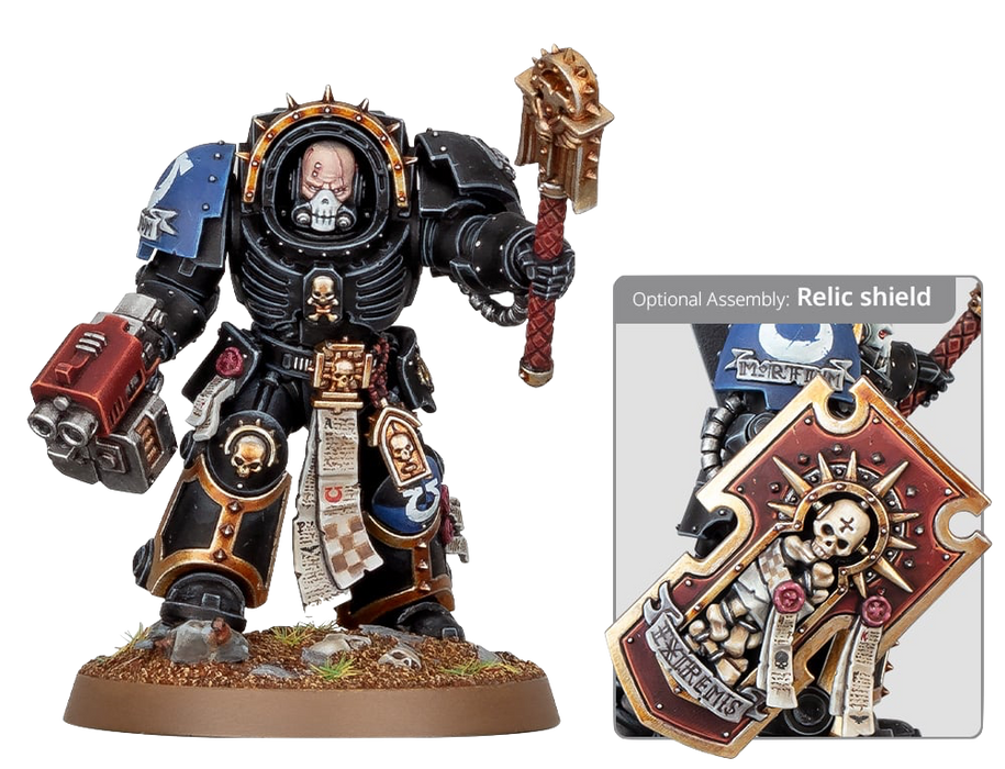 Warhammer 40000 - Chaplain in Terminator Armour