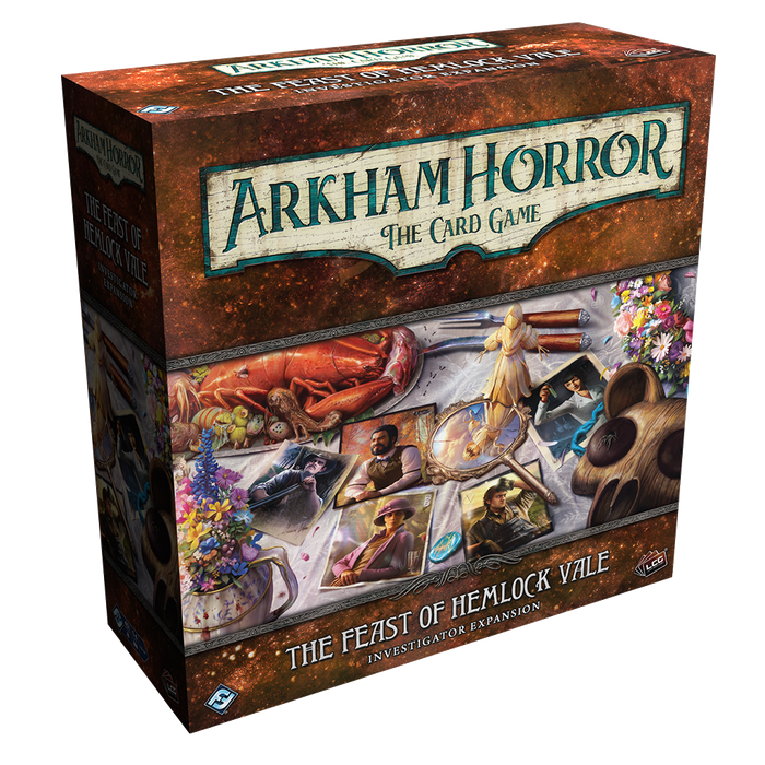 ARKHAM HORROR LCGR:  THE FEAST OF HEMLOCK VALE INVESTIGATOR EXPANSION