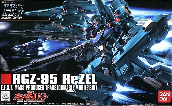 HGUC 1/144 103 RGZ-95 ReZEL Transformable Mobile Suit