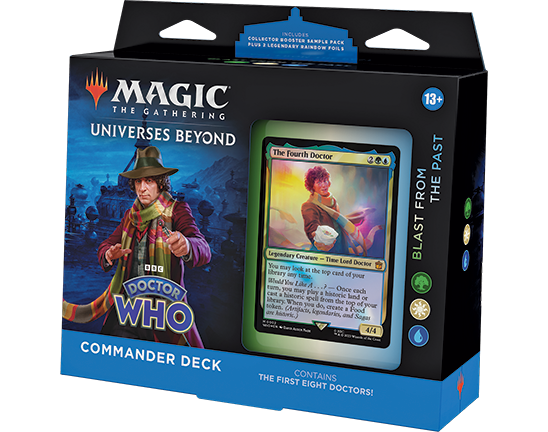 Magic the Gathering CCG: Doctor Who Commander Deck Carton (4)