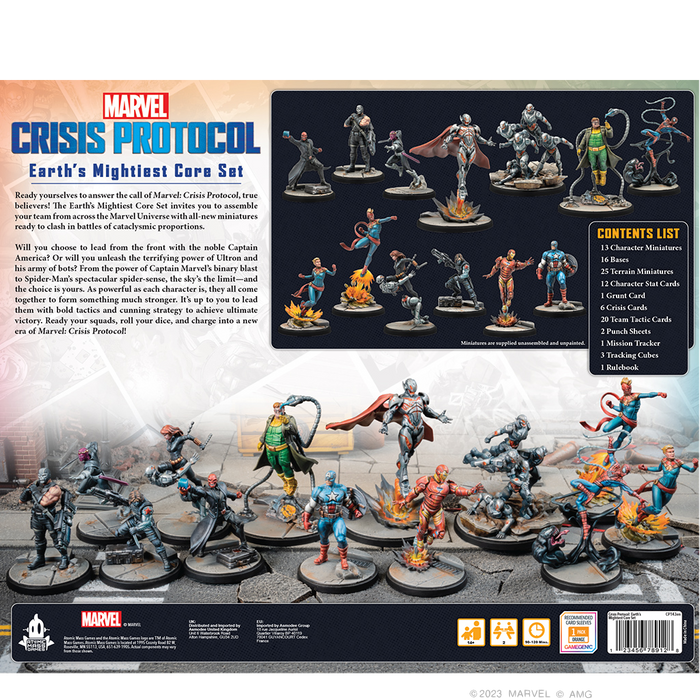 Marvel: Crisis Protocol - Earth`s Mightiest Core Set