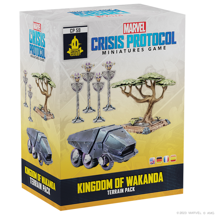 MARVEL: CRISIS PROTOCOL - KINGDOM OF WAKANDA TERRAIN PACK