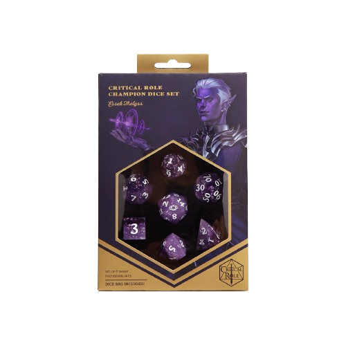 Critical Role Champion Dice Set: Essek Thelyss