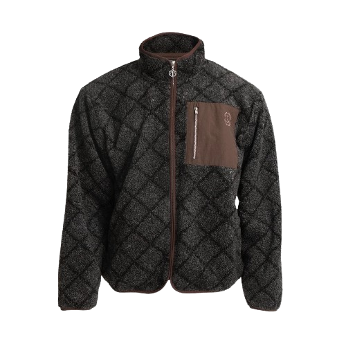 Mighty Nein Collection: Fjord Stone Sherpa Fleece Jacket - S