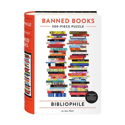 Bibliophile Banned Books 500-Piece Puzzle