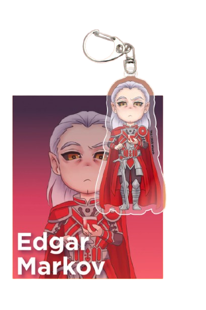 MTG Acrylic Commanders Keychain - Edgar Markov