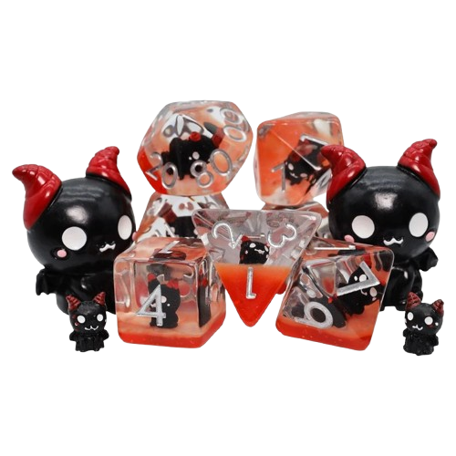 Foam Brain Dice - 7-Set Baby Fiend