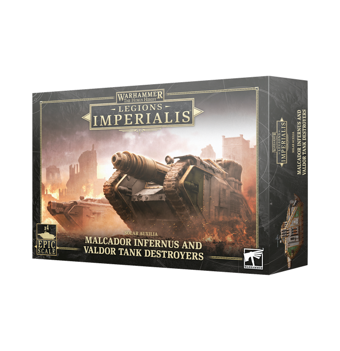 Legions Imperialis: Malcador Infernus and Valdor Tank Destroyers