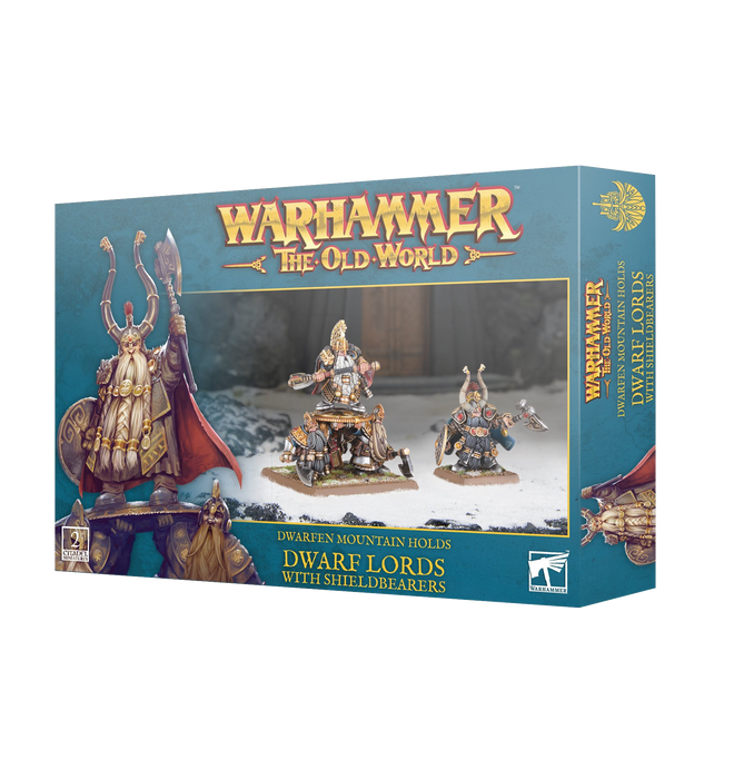 Old World - Dwarf/MH: Dwarf Lords w/ Shieldbearers