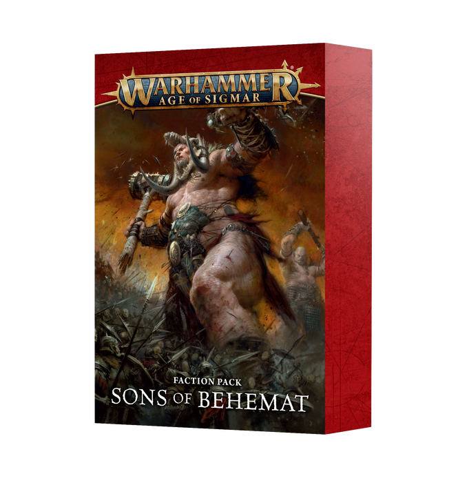 Warhammer: Age of Sigmar Sons of Behemat Faction Pack