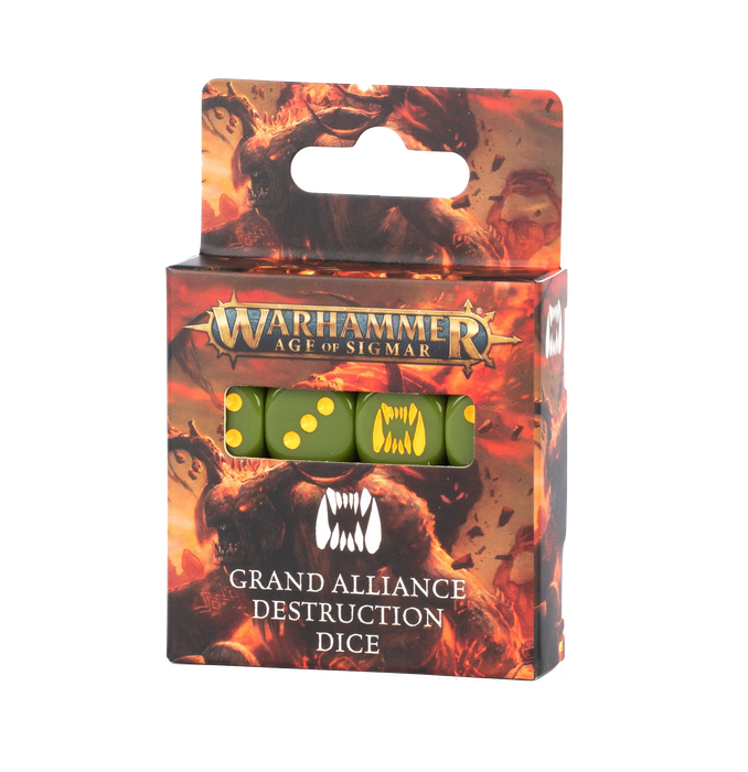 Warhammer: Age of Sigmar Grand Alliance Destruction Dice