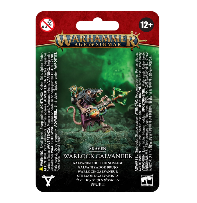 Warhammer Age of Sigmar - Skaven: Warlock Galvaneer