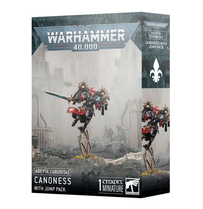 Adepta Sororitas - Canoness with Jump Pack