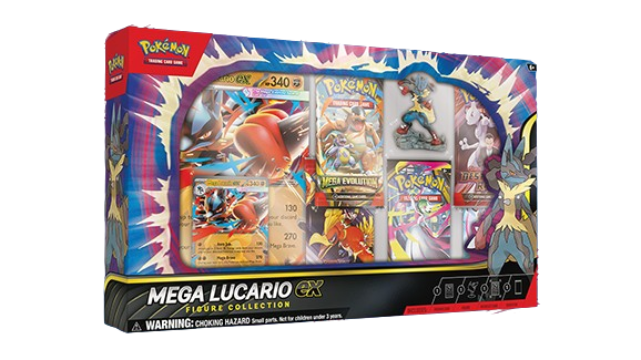 Pokemon TCG: Mega Lucario ex Figure Collection