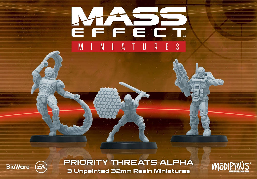 Mass Effect - Priority Threats Alpha - Resin Collectors Miniatures Set