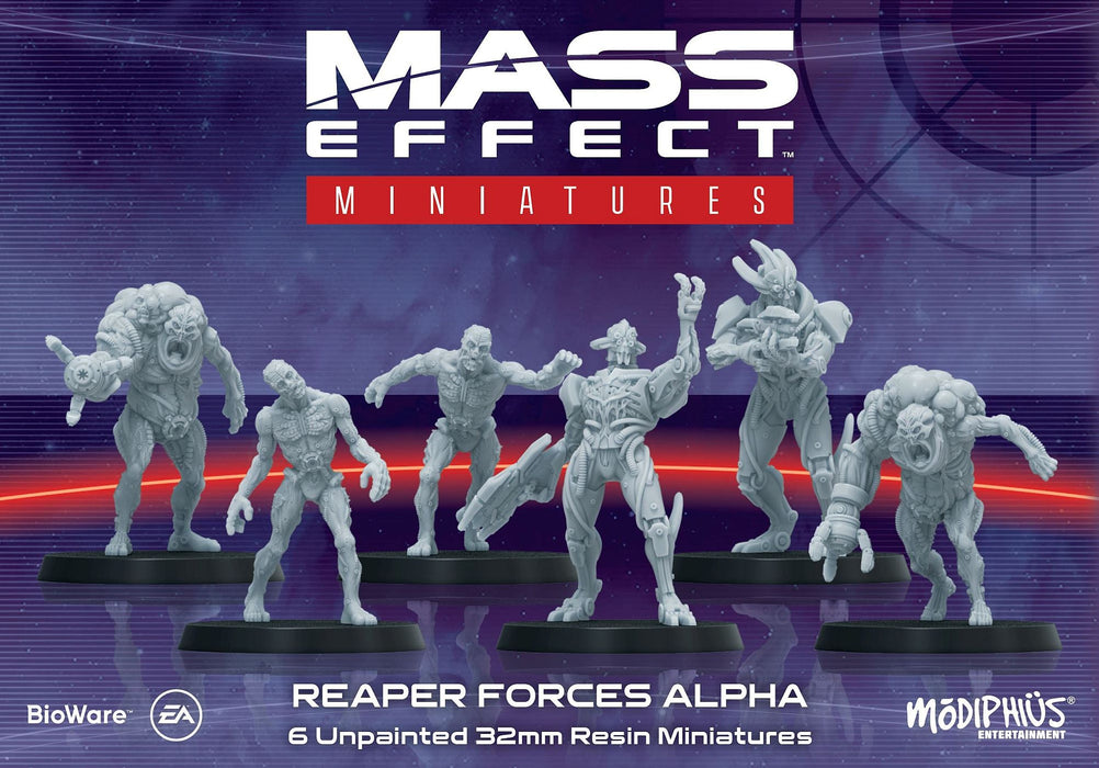 Mass Effect - Reaper Forces Alpha - Resin Collectors Miniatures Set