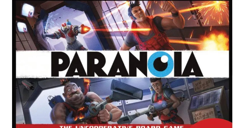 Paranoia The Uncooperative Board Game