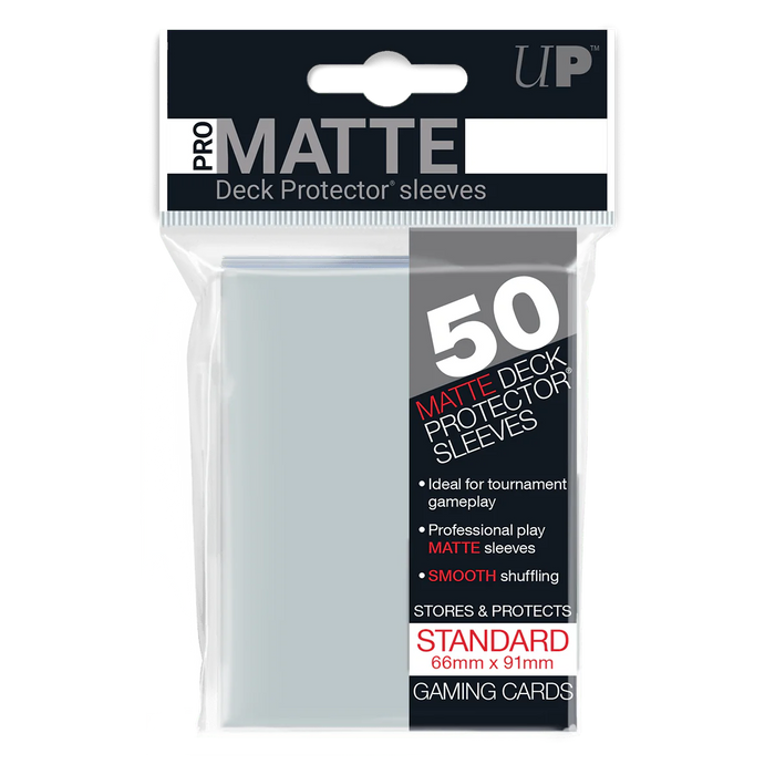 Ultra Pro-Matte Deck Protector Pack: Clear