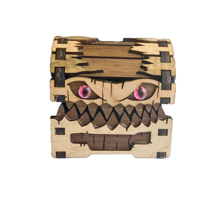 MIMIC DICE CHEST - WALNUT