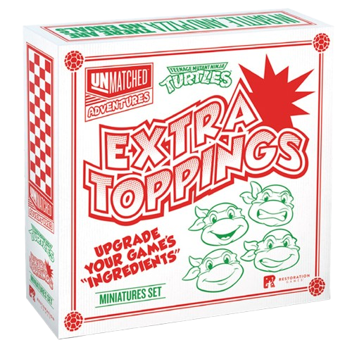 Unmatched Adventures: TMNT Extra Toppings Miniature Pack