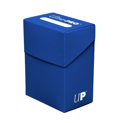 Ultra Pro: Solid Color DECK BOX 80+ - Pacific Blue