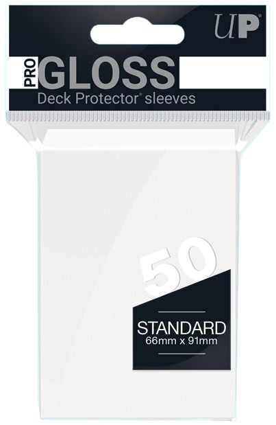 Ultra Pro Deck Protector Pack: White Solid 50ct