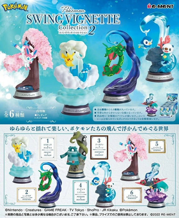 Re-Ment Pokémon: Swing Vignette Collection 2